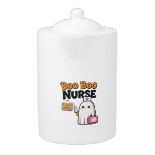 Boo Boo Nurse On Duty Classic T-Shirt Teapot