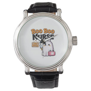 Boo Boo Nurse On Duty Classic T-Shirt Watch