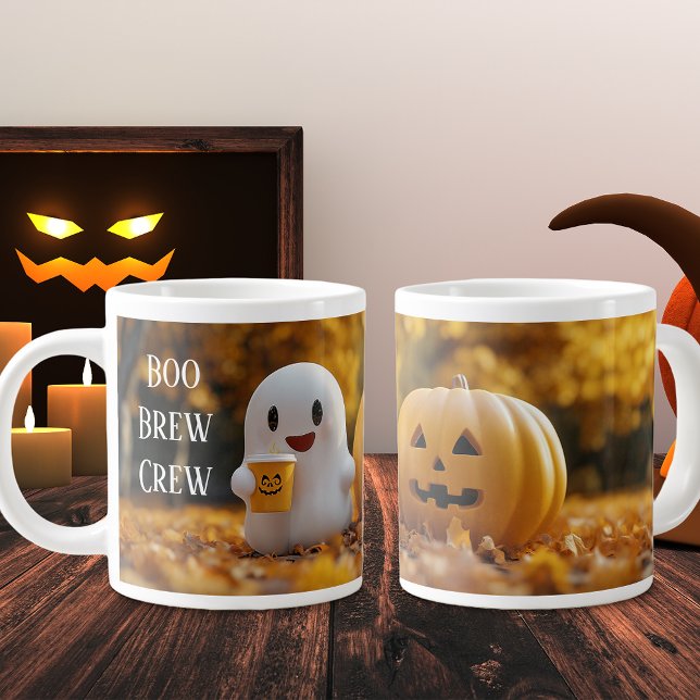Boo Brew Crew Giant Coffee Mug (Creator Uploaded)