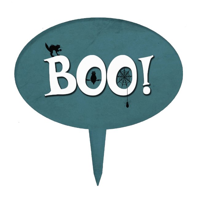 Boo! Cake Topper (Front)