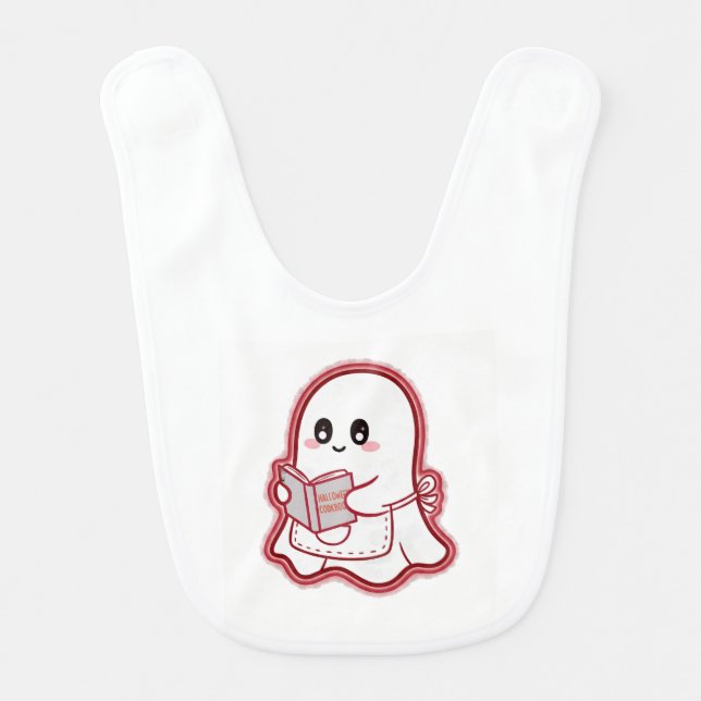 Boo Chef  Baby Bib (Front)