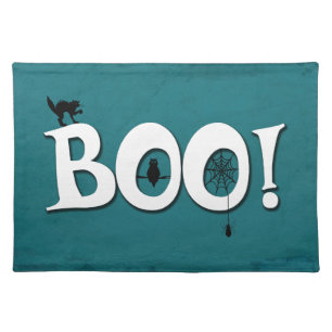 Boo! Cloth Placemat