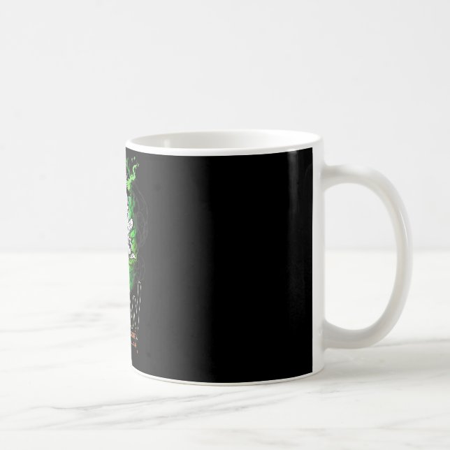 Boo crew black ghost halloween ghost ghost apparel coffee mug (Right)