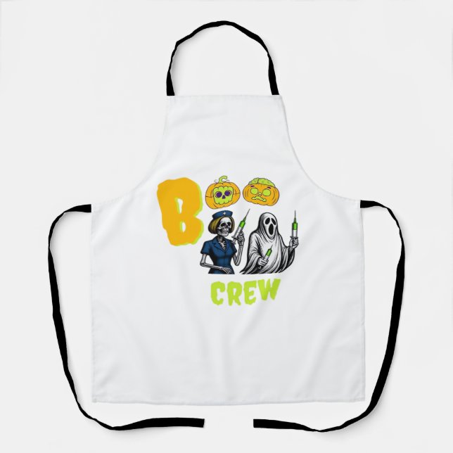 Boo Crew Classic T-Shirt Apron (Front)