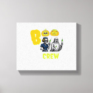 Boo Crew Classic T-Shirt Canvas Print