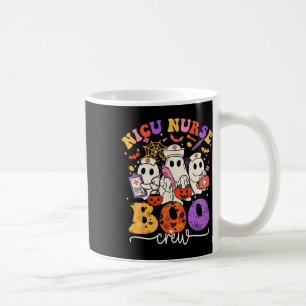 Boo Crew Costume Funny Nurse Ghost Halloween Coffee Mug