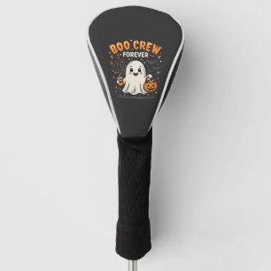 Boo Crew Forever Halloween Ghost Design_1 Golf Head Cover