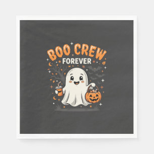 Boo Crew Forever Halloween Ghost Design_1 Napkins