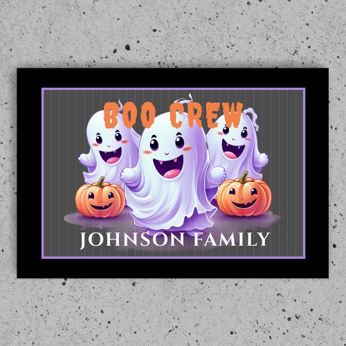 Boo Crew Ghost Family Doormat