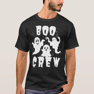 Boo Crew ghost Halloween Family Matching T-Shirt