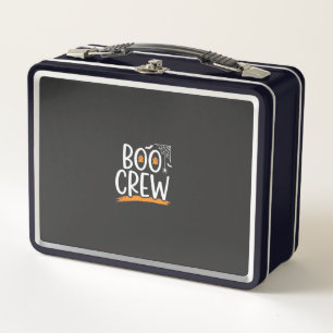 Boo Crew Halloween Ghost Design_1 Metal Lunch Box
