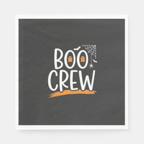 Boo Crew Halloween Ghost Design_1 Napkins
