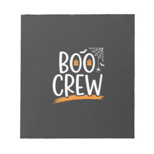 Boo Crew Halloween Ghost Design_1 Notepad