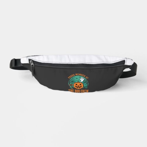 Boo Crew Halloween Ghost Pumpkin Design_1 Fanny Pack