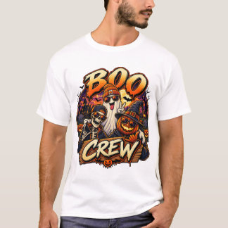 Boo Crew Halloween Ghosts T-Shirt
