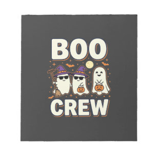Boo Crew Halloween Ghosts Vector Design_1 Notepad