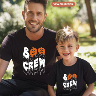 Boo Crew Halloween Matching Family Men's T-Shirt