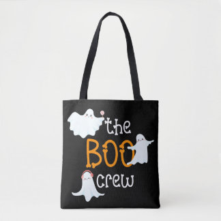Boo Crew Halloween Tote Bag