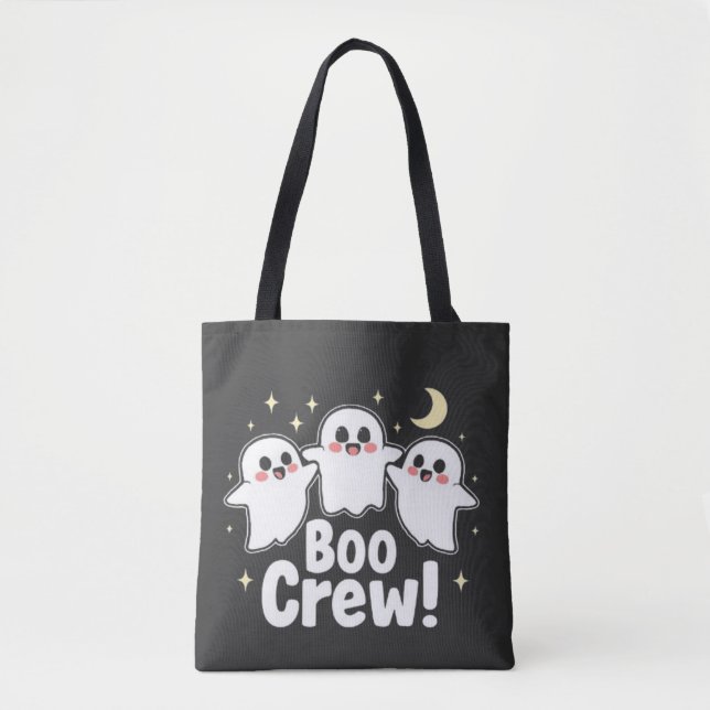Boo Crew Halloween  Tote Bag (Front)