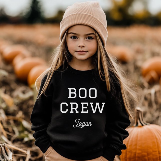 Boo Crew Monogrammed Halloween Tri-Blend Shirts (Creator Uploaded)