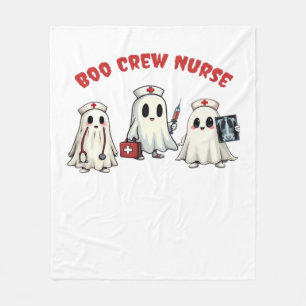 BOO CREW NURSE Essential T-Shirt Fleece Blanket