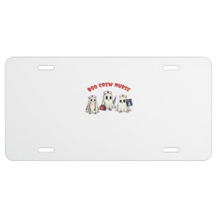 BOO CREW NURSE Essential T-Shirt License Plate