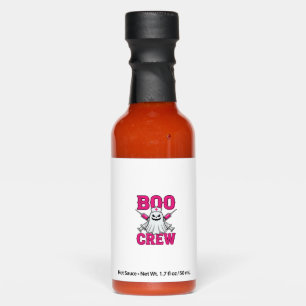 Boo Crew Nurse Ghost Halloween Hot Sauces