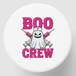 Boo Crew Nurse Ghost Halloween Mini Candle Favors