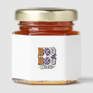 Boo Crew Nurse Halloween Vintage Shirt Design_1 Honey Jar Favors