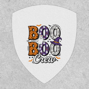 Boo Crew Nurse Halloween Vintage Shirt Design_1 Patch