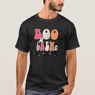 Boo Crew Retro Halloween Matching Family Group Nur T-Shirt