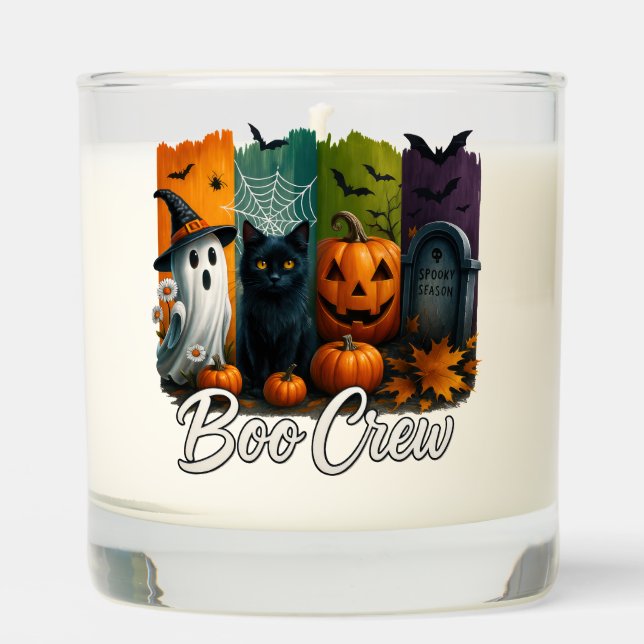 Boo Crew Scented Candle (Front)