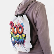BOO CREW Tote Bags