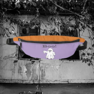 Boo! Cute Ghost Funny Halloween Fanny Pack