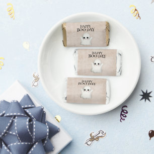 Boo Day Kawaii Ghost Halloween Birthday Hershey's Miniatures