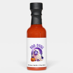 Boo Deng Moo Deng Cute Baby Pygmy Hippo Halloween Hot Sauces