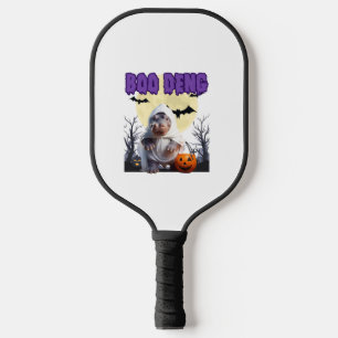 Boo Deng Moo Deng Cute Baby Pygmy Hippo Halloween Pickleball Paddle
