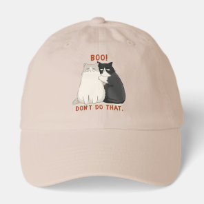 Boo Don't Do That Grumpy Cats Hat