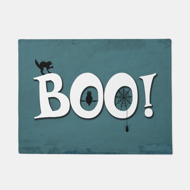 Boo! Doormat (Front)