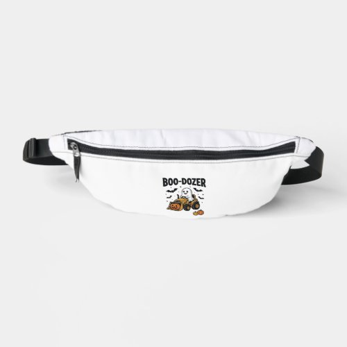 Boo-Dozer Halloween Ghost Bulldozer Design_1 Fanny Pack