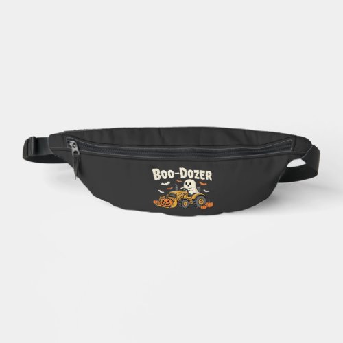 Boo-Dozer Halloween Ghost Bulldozer Design_1 Fanny Pack