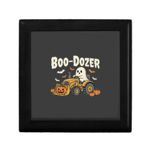 Boo-Dozer Halloween Ghost Bulldozer Design_1 Gift Box