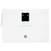Boo - Emerald Blank Card (Back Horizontal)