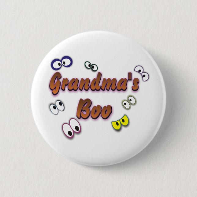 BOO EYES GRANDMA BUTTON (Front)