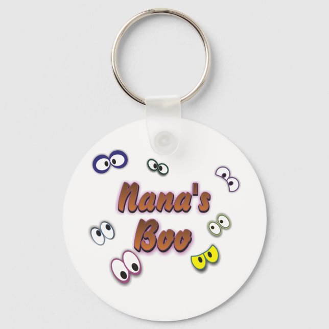 BOO EYES NANA KEYCHAIN (Front)
