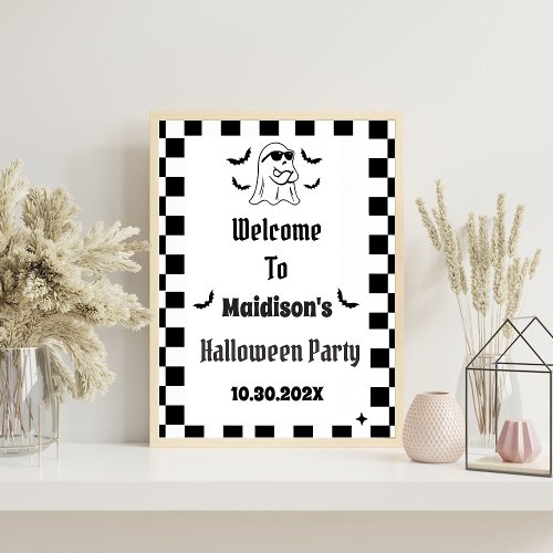 Boo Funny Halloween Party  Foam Board