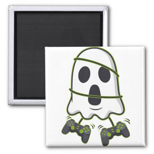 Boo Gamer Funny Halloween Magnet