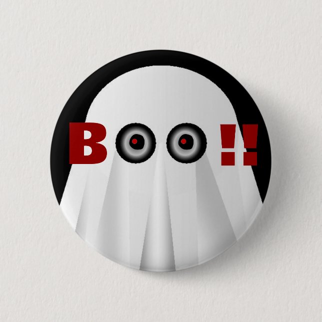 Boo - Ghost Button (Front)