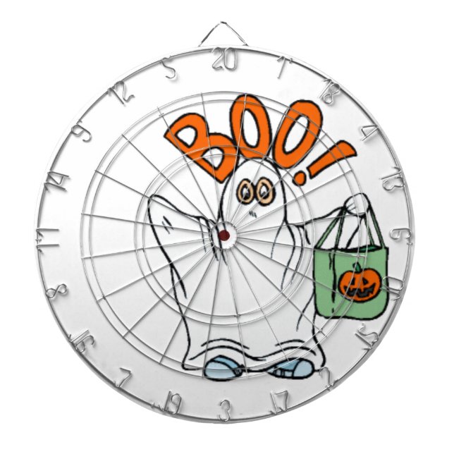 Boo Ghost Dart Board (Front)