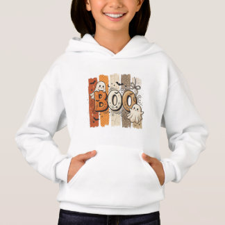 Boo Ghost Halloween Hoodie